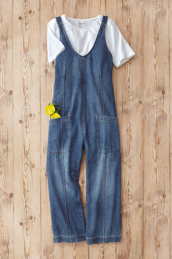 Easy Denim Jumpsuit