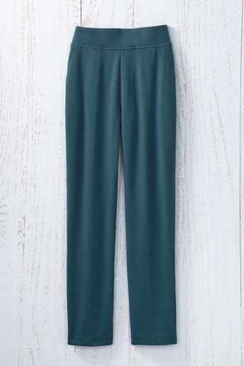 Endless Comfort Slim Leg Pants with Pockets