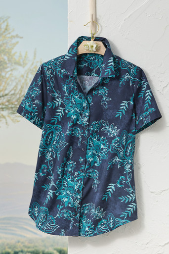 Touch of Batik No-Iron Shirt