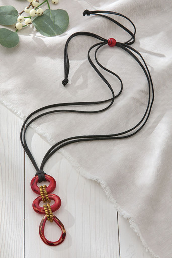 Trinity Tagua Necklace